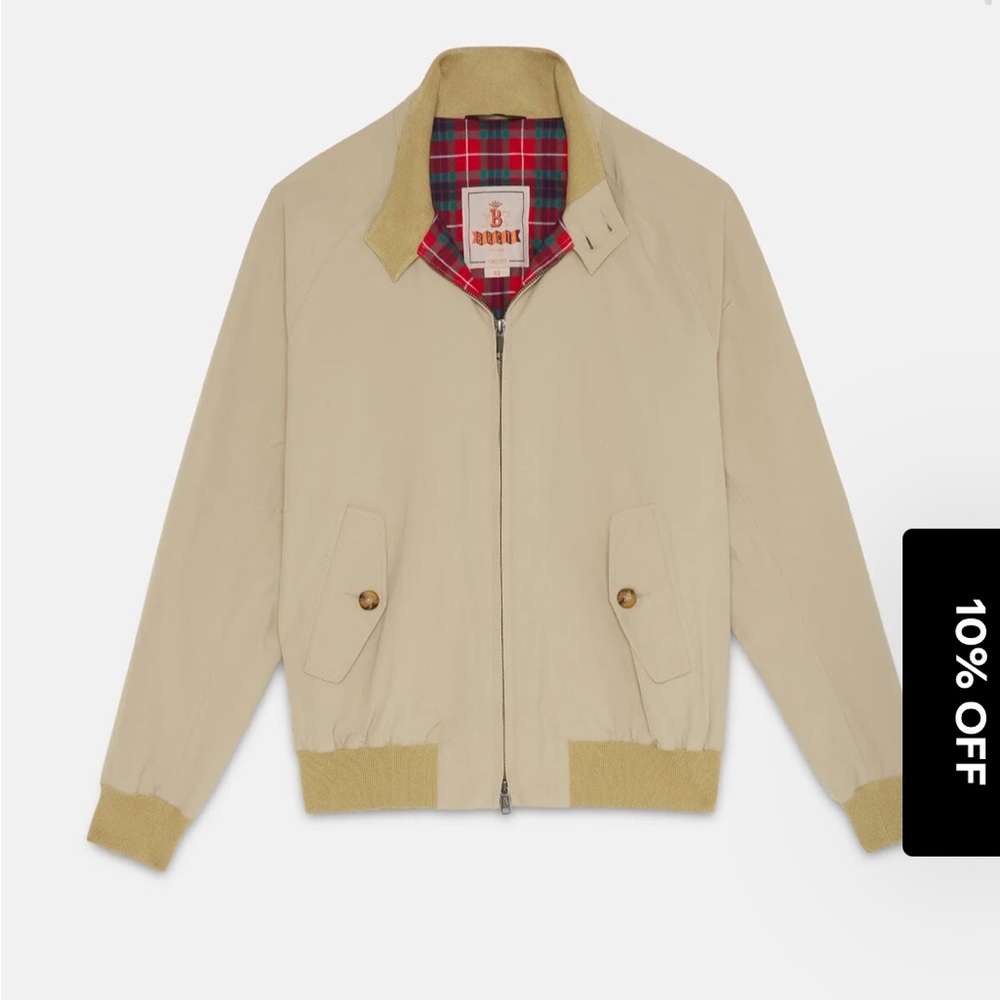 Men’s baracuta g9 new natural/ tan coat